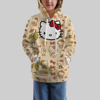 Hello Kitty Hoodie Colorful Cute Hoodie For Girl Kids Clothes HK-1125-13-22 3