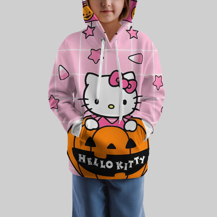 Hello Kitty Hoodie Colorful Cute Hoodie For Girl Kids Clothes HK-1125-13-22 4