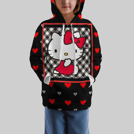 Hello Kitty Hoodie Colorful Cute Hoodie For Girl Kids Clothes HK-1125-13-22 9