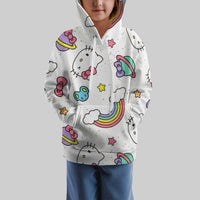 Hello Kitty Hoodie Colorful Cute Hoodie For Girl Kids Clothes HK-1125-23-32 1