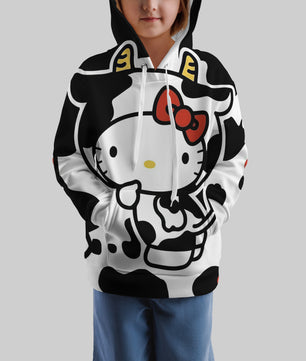 Lusy Store Hello Kitty Hoodie Colorful Cute Hoodie For Girl Kids Clothes HK-1125-23-32 Hoodies & Sweatshirts