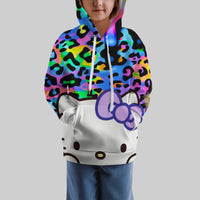 Hello Kitty Hoodie Colorful Cute Hoodie For Girl Kids Clothes HK-1125-33 4