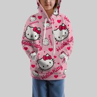 Hello Kitty Hoodie Colorful Cute Hoodie For Girl Kids Clothes HK-1125-33 5