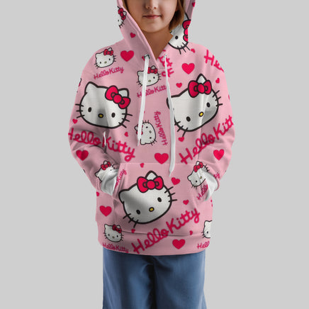 Hello Kitty Hoodie Colorful Cute Hoodie For Girl Kids Clothes HK-1125-33 5