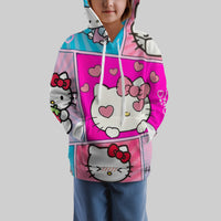 Hello Kitty Hoodie Colorful Cute Hoodie For Girl Kids Clothes HK-1125-33 6