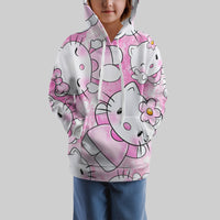Hello Kitty Hoodie Colorful Cute Hoodie For Girl Kids Clothes HK-1125-43 1