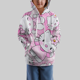 Hello Kitty Hoodie Colorful Cute Hoodie For Girl Kids Clothes HK-1125-43 1