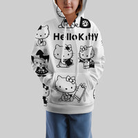 Hello Kitty Hoodie Colorful Cute Hoodie For Girl Kids Clothes HK-1125-43 4