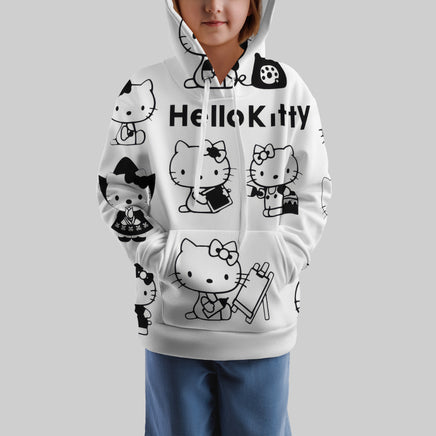 Hello Kitty Hoodie Colorful Cute Hoodie For Girl Kids Clothes HK-1125-43 4