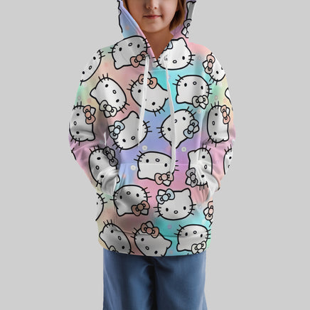 Hello Kitty Hoodie Colorful Cute Hoodie For Girl Kids Clothes HK-1125-43 7