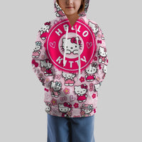 Hello Kitty Hoodie Colorful Cute Hoodie For Girl Kids Clothes HK-1125-1 4