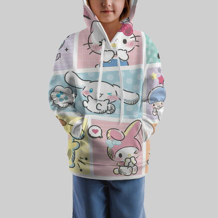 Hello Kitty Hoodie Colorful Cute Hoodie For Girl Kids Clothes HK-1125-43 8