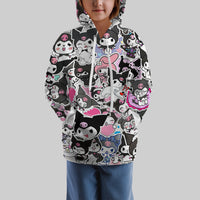 Hello Kitty Hoodie Colorful Cute Hoodie For Girl Kids Clothes HK-1125-52 1