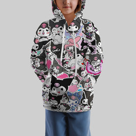 Hello Kitty Hoodie Colorful Cute Hoodie For Girl Kids Clothes HK-1125-52 1