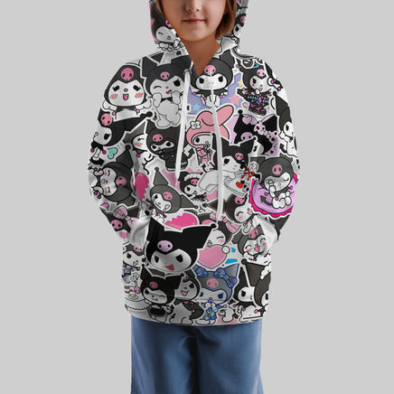 Hello Kitty Hoodie Colorful Cute Hoodie For Girl Kids Clothes HK-1125-52 1