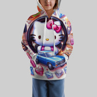 Hello Kitty Hoodie Colorful Cute Hoodie For Girl Kids Clothes HK-1125-52 2