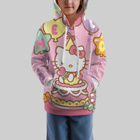 Hello Kitty Hoodie Colorful Cute Hoodie For Girl Kids Clothes HK-1125-1 5