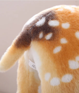 Lusy Store LLC Stuffed Plush Animal Deer Toy Kids Doll Teaching Prop Toy Children's Birthday Gift Simulation Sika Deer Plush Toy Plush