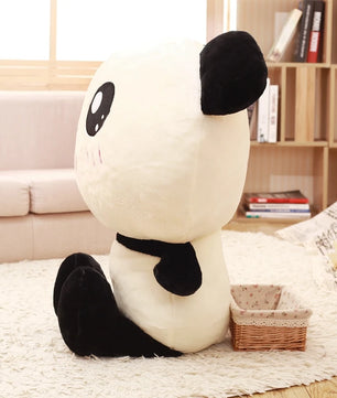 Lusy Store LLC Big Head Panda Plush Toy Stuffed Lovely Cartoon Bear Gift for Friends Soft Animal Pillow Christmas Gift Plush