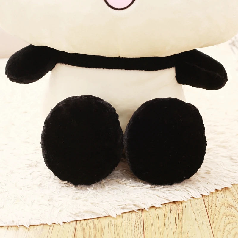 Lusy Store LLC Big Head Panda Plush Toy Stuffed Lovely Cartoon Bear Gift for Friends Soft Animal Pillow Christmas Gift Plush