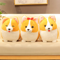 Lovely Corgi Dog Plush Toy Stuffed Soft Animal Cartoon Pillow Cute Christmas Gift