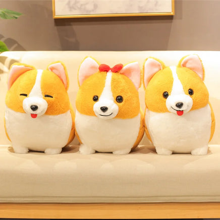 Lovely Corgi Dog Plush Toy Stuffed Soft Animal Cartoon Pillow Cute Christmas Gift