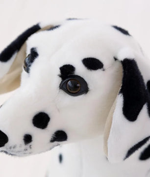 Lusy Store LLC Stuffed Animals Dog Dalmatian Plush Toy Lifelike Giant Dog Toy Realistic Animal Gift For Children Plush