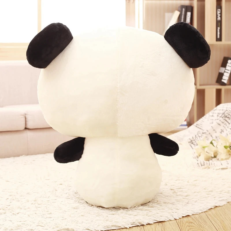 Lusy Store LLC Big Head Panda Plush Toy Stuffed Lovely Cartoon Bear Gift for Friends Soft Animal Pillow Christmas Gift Plush