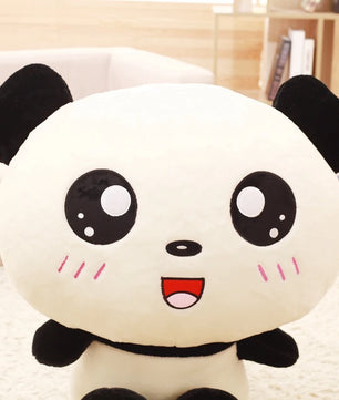 Lusy Store LLC Big Head Panda Plush Toy Stuffed Lovely Cartoon Bear Gift for Friends Soft Animal Pillow Christmas Gift Plush