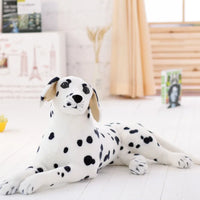 Stuffed Animals Dog Dalmatian Plush Toy Lifelike Giant Dog Toy Realistic Animal Gift For Children B