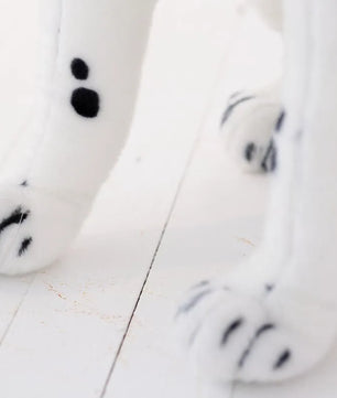 Lusy Store LLC Stuffed Animals Dog Dalmatian Plush Toy Lifelike Giant Dog Toy Realistic Animal Gift For Children Plush
