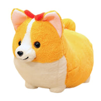 Lovely Corgi Dog Plush Toy Stuffed Soft Animal Cartoon Pillow Cute Christmas Gift
