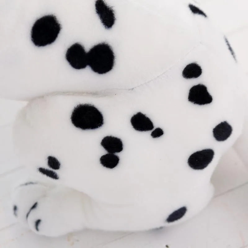 Lusy Store LLC Stuffed Animals Dog Dalmatian Plush Toy Lifelike Giant Dog Toy Realistic Animal Gift For Children Plush