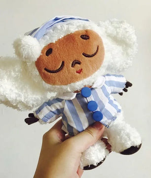 Lusy Store LLC Monkey Plush Toy – Soft Cheburashka Big-Eyed Stuffed Doll, 8" – Lusy Store Stuffed Animal