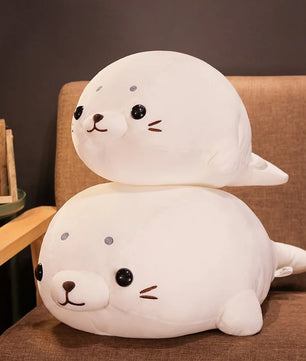 Lusy Store LLC Cute Soft Animal Sea Lion Doll Baby Sleeping Pillow Cartoon Marine Animals Seal Plush Stuffed Lovely Gift Plush