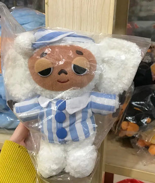 Monkey Plush Toy – Soft Cheburashka Big-Eyed Stuffed Doll, 8