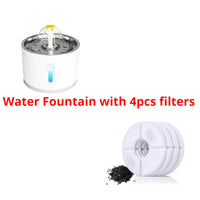 Lusy Store LLC USB Powered Cat Water Fountain Pets