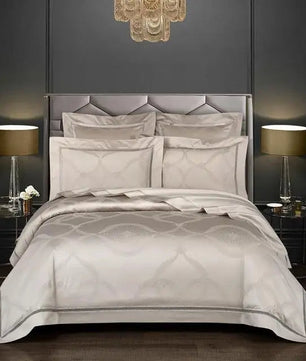 Premium Egyptian Cotton Jacquard Duvet Cover set Luxury Extra King US Queen King 4/6Pcs Bedding set Comforter Cover Bed sheet Lusy Store