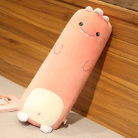 Dinosaur Pig Rabbit Bear Husky Duck Plush Toys Stuffed Soft Long Sleep Pillow Doll Cushion Kids Girls Gift Dinosaur