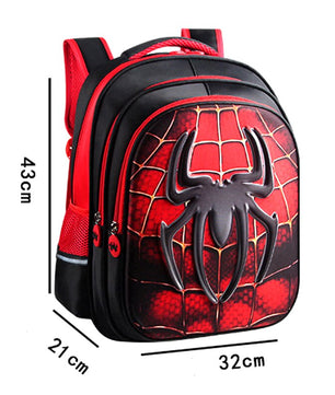 Spiderman Backpack Children Schoolbags Superhero Captain America Backpacks Boy B108