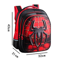 Lusy Store Spiderman Backpack Children Schoolbags Superhero Captain America Backpacks Boy B108 