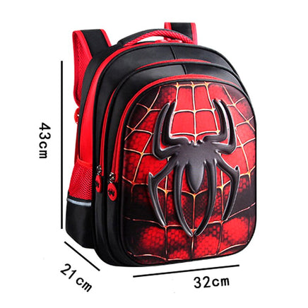 Lusy Store Spiderman Backpack Children Schoolbags Superhero Captain America Backpacks Boy B108 