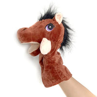 Giraffe Plush Toy – Soft & Educational Hand Puppet, 10.6" (27CM) – Lusy Store Horse