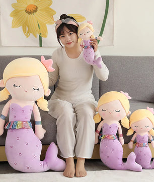Lusy Store LLC Large Mermaid High Quality Filled Cotton Stuffed Plush Toy Plush