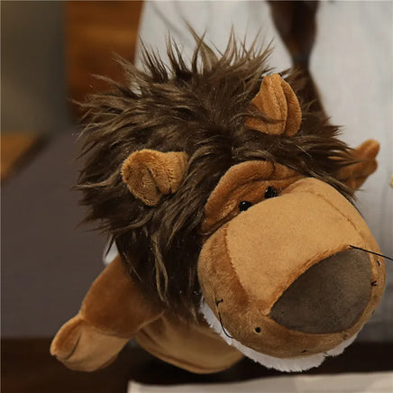 Giraffe Plush Toy Hand Puppet – Soft & Realistic Jungle Animal, 10.6" – Lusy Store 5 10.6"