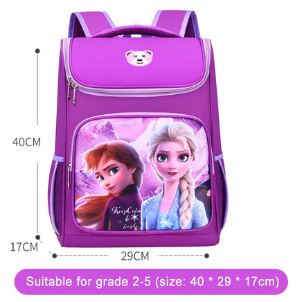 Lusy Store Spiderman Backpack Children Schoolbags Superhero Captain America Backpacks Boy B108 