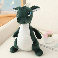 Giasnt Cute Flying Dinosaur Plush Toys Stuffed Animal Dragon Toy Dolls for Kids Gift green