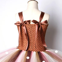 Christmas Deer Costume for Baby Girls Tutu Dress Reindeer Kids Animal Birthday Outfit Children Halloween Costumes Girl Clothes