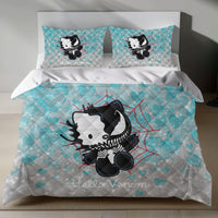 Hello Kitty 'Hello Venom' Bedding Set - Unique Kawaii Design 4pcs - Quilt Sets