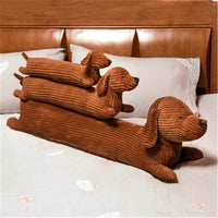 Lusy Store LLC Dachshund Dog Plush Pillow Lifelike Stuffed Throw Cushion for Sofa Chair Home Decoration Long Dog Pillow Gift Plush